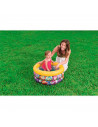 Tradineur - Piscina hinchable para niños, Mickey, Minnie, Pato Donald, piscina redonda inflable, parche de reparación (3 anillos