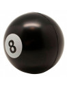 Tradineur - Pelota de billar antiestrés, poliuretano blando, bola calmante para aliviar el estrés, regalo original, Ø 6,3 cm, nú