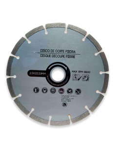 Tradineur - Plato/disco Corte para piedra - Disco para corte de piedra, hormigón, ladrillo - Accesorio de herramienta - Diámetro