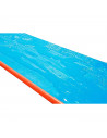 Tradineur - Pista deslizante hinchable individual con rociadores de agua, tobogán resbaladizo de pvc para carreras, jardín, aire