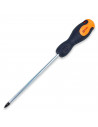 Tradineur - Destornillador estrella 6 x 150 mm - herramienta manual - bricolaje y montaje - Punta Magn&eacute;tica - Acero Inoxi