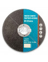 Tradineur - Plato/disco de corte rápido - Disco para corte de piedra, hormigón, ladrillo - Accesorio de herramienta - Diámetro 1