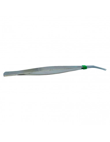 Tradineur - Set de 4 pinzas - Fabricado en acero inoxidable - alta dureza, fácil de sujetar, duradero y sin temblar. 