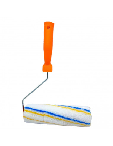 Tradineur - Rodillo para pintura a rayas, Antígona, 26 cm de longitud, 100% acrílico. Resistente a los disolventes, anticorrosió