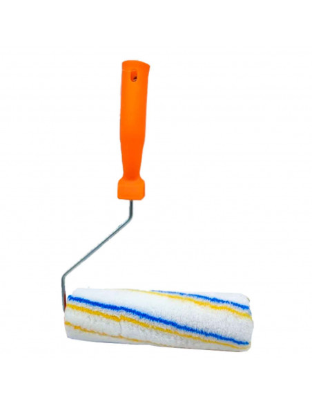 Tradineur - Rodillo para pintura a rayas, Antígona, 26 cm de longitud, 100% acrílico. Resistente a los disolventes, anticorrosió
