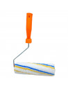 Tradineur - Rodillo para pintura a rayas, Antígona, 26 cm de longitud, 100% acrílico. Resistente a los disolventes, anticorrosió