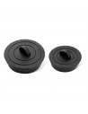 Tradineur - Tapones de Goma para Fregadero - Tapón de Drenaje para Bañera, Cocina y baño - 2 Tamaños 2 Piezas - Ø 5,5 cm / Ø 4,5