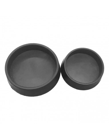 Tradineur - Tapones de Goma para Fregadero - Tapón de Drenaje para Bañera, Cocina y baño - 2 Tamaños 2 Piezas - Ø 5,5 cm / Ø 4,5