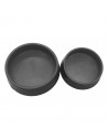 Tradineur - Tapones de Goma para Fregadero - Tapón de Drenaje para Bañera, Cocina y baño - 2 Tamaños 2 Piezas - Ø 5,5 cm / Ø 4,5