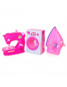 Tradineur - Juguetes de labores domésticas surtidos - Diversos Modelos - Juego de imitación para niños - Color Rosado - Modelo A