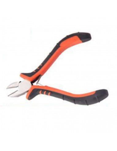 Mini alicates 11 cm con mango antideslizante, alicates de precisión, hierro y plástico, pinza de 1,5 cm, tenaza, mantenimiento i