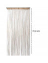 Tradineur - Cortina dorada - Decoración de ventana - Agradable a tacto - Ideal para la decoración de tu hogar - Diseño en hilos