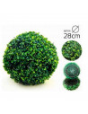 Tradineur - Bola de jardín - Fabricado en plástico - Decoración de exterior - Ideal para la decoración de tu jardín - 38 cm diám