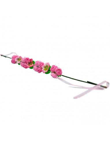 Tradineur - Corona de flores - Diseño único - boda, fiesta, fotografía, compromiso, graduación, fiesta, concurso de belleza - Co