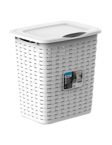 Tradineur - Cesta Pongotodo Clásico - Diseño Original - Fabricado en plástico - Cesta de almacenamiento - 44,5 x 41 x 32,3 cm -