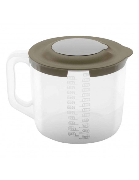 Tradineur - Jarra para batidora - Fabricado en Plástico - Jarra de mezcla y revolver ingredientes - Capacidad de 2,5 Litros - 15 Tradineur - Jarra para batidora - Fabricado en Plástico - Jarra de mezcla y revolver ingredientes - Capacidad de 2,5 Litros - 15