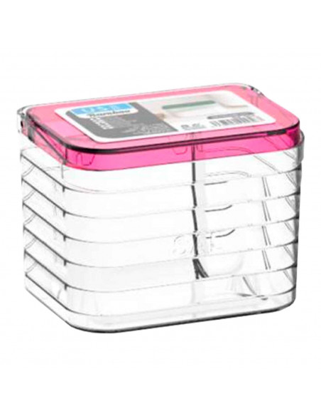 Tradineur - Salero modelo original - Fabricado en Plástico -Apto para uso tanto como salero y azucarero cocina - 10,2 x 14,5 x 1