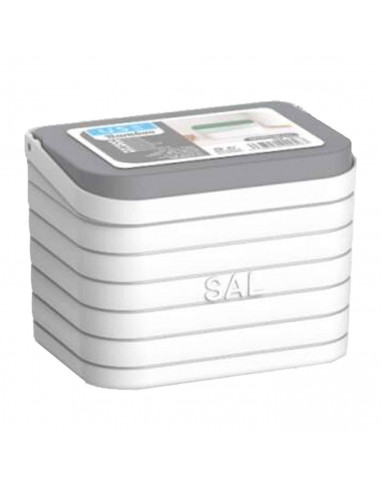 Tradineur - Salero modelo original - Fabricado en Plástico -Apto para uso tanto como salero y azucarero cocina - 10,2 x 14,5 x 1