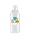 Tradineur - Pack de 12 botellas de plástico con tapa - Ideal para la conservación de tus alimentos - Capacidad de 0,75 Litros -