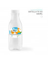 Tradineur - Pack de 12 botellas de plástico - Incluye tapa - Ideal para la conservación de tus alimentos - Capacidad de 0,5 Litr