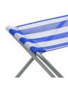 Taburete plegable camping portátil 33 x 31 x 39 cm, asiento, banqueta de hierro y textileno para playa, acampada, pesca, caza, s