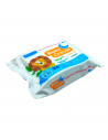 Tradineur - Toallitas húmedas para bebé Baby Cream - Incluye 24 Unidades - Material Natural - Incluye tapa.