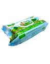 Tradineur - Toallitas húmedas para bebé Baby Zero- Incluye 80 Unidades - Material Natural - Aloe Vera - Incluye tapa.