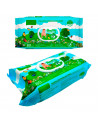 Tradineur - Toallitas húmedas para bebé Baby Zero- Incluye 80 Unidades - Material Natural - Aloe Vera - Incluye tapa.