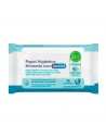 Tradineur - Toallitas húmedas con loción - Incluye 15 Unidades - Material Natural biodegradable - Aloe vera y Camomila.