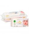 Tradineur - Toallitas para bebes "Atopicalm" - Incluye 60 Unidades - Especial para pieles sensibles con tendencia atópica.