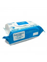 Tradineur - Papel Higiénico Húmedo - Incluye 100 Unidades - Material Natural biodegradable - Hidratante - Aloe vera y Camomila.
