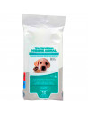 Tradineur - Toallitas higiénicas para mascotas - Especial en patas - Sin alergenos - Incluye 12 Toallas - 20 x 38 cm