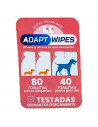 Tradineur - Toallitas higiénicas para mascotas - Segura para todas las razas - Incluye 80 pequeñas / 40 grandes