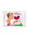 Tradineur - Toallitas desmaquillantes con perfume de pepino - 3 en 1, Limpia, suaviza y perfuma - Incluye 20 Toallas.
