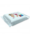 Tradineur - Toallitas desmaquillantes con perfume de pepino - 3 en 1, Limpia, suaviza y perfuma - Incluye 20 Toallas.
