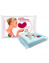 Tradineur - Toallitas desmaquillantes con perfume de pepino - 3 en 1, Limpia, suaviza y perfuma - Incluye 20 Toallas.