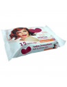 Tradineur - Toallitas desmaquillantes - Waterproof para rimel y pintalabios - Extracto de Aloe Vera - Incluye 15 Toallas.