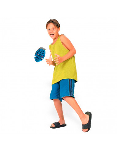 Tradineur - Juego splash bomb o granada loca, incluye 50 globos de agua, juguete refrescante para exterior, verano, niños, 15 x