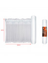 Tradineur - Pack de 6 rollos de embalaje de plástico inflable, columna de aire, protector, envoltorio para transporte, paqueterí