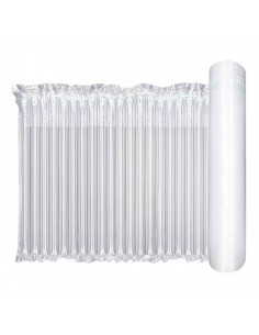 Tradineur - Pack de 6 rollos de embalaje inflable de plástico, columna de aire, protector, envoltorio para transporte, paqueterí