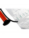 Tradineur - Pack de 6 rollos de embalaje inflable de plástico, columna de aire, protector, envoltorio para transporte, paqueterí