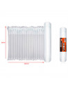 Tradineur - Pack de 6 rollos de embalaje inflable de plástico, columna de aire, protector, envoltorio para transporte, paqueterí