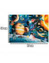 Tradineur - Puzzle/Rompecabezas de 1000 piezas - Diseño de Espacio Exterior - Fabricación en cartón - Tamaño: 50 x 75 cm