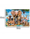 Tradineur - Puzzle/Rompecabezas de 1000 piezas - Diseño de Animales - Fabricación en cartón - Tamaño: 50 x 75 cm