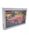 Tradineur - Puzzle/Rompecabezas de 1000 piezas - Diseño de Coche Rojo - Fabricación en cartón - Tamaño: 50 x 75 cm