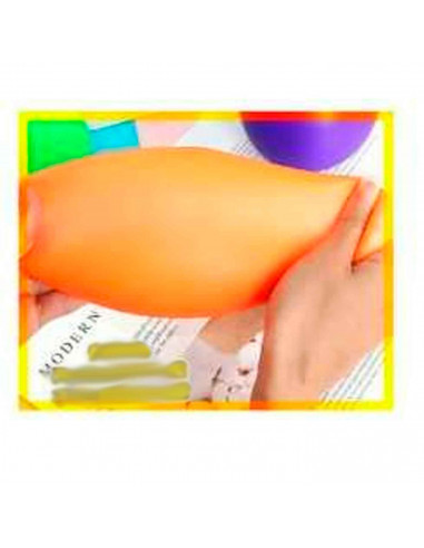 Tradineur - Pelota blanda antiestrés - Poliuretano blando - Bola calmante para aliviar el estrés, regalo original - Ø 7 cm - Col