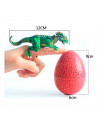 Tradineur - Huevo de dinosaurio - Fabricado en PVC no toxico - Ideal para que los niños coleccionen - Color Surtido