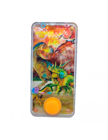 Tradineur - Juego infantil de agua de Dinosaurio- Fabricado en PVC no toxico - Juegos de Agua de Anillas para niñas.