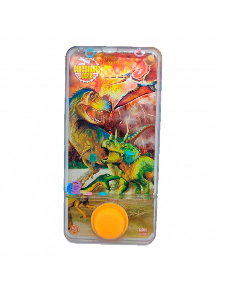 Tradineur - Juego infantil de agua de Dinosaurio- Fabricado en PVC no toxico - Juegos de Agua de Anillas para niñas.