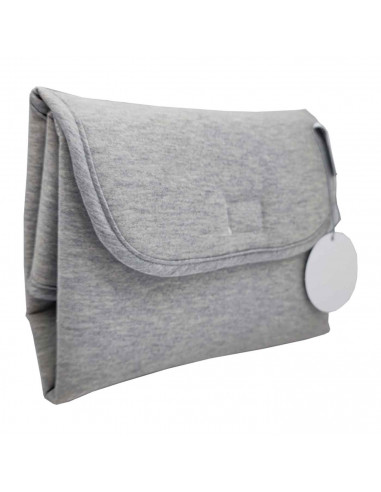 Tradineur - Cambiador de viaje - Estampado Léon - Garantiza el confort del bebé y un cambio rápido - 52 x 32 cm
